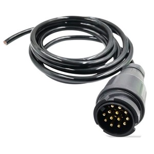 Faisceau de câblage de remorque personnalisé avec gaine en PVC pour utilisation automobile, connecteur 7 broches - Product Image 1