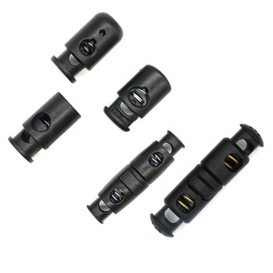Adjustable <b>Sliding</b> Buckles Black Snap Spring For Bags And Clothing Accessories Durable Bag Hardware G021 G037 G045 G079 G107 - Product Image 1