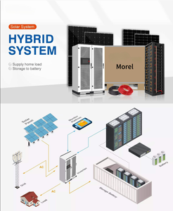Sistema de Energía Solar Híbrido Personalizable de 20kw 40kw 50kw 60kw 80kw 100kw, Sistema de Energía Solar Conectado/Desconectado a la Red con 25 Años de Garantía - Product Image 5