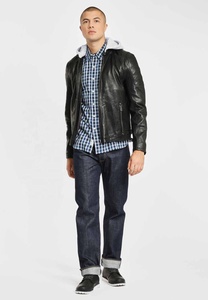 Customizable 4XL <b>Men's</b> Hoodie High Quality Cotton French Terry Thick Fleece Zip <b>Jacket</b> Stand Oversize Drop Shoulder Plain Blank - Product Image 4