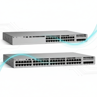 Para Cisco Catalyst 9300L C9300L-48P-4G-E, Switch de Red Gigabit PoE+ de 48 Puertos con 4x 1G SFP Essentials para Pequeñas y Medianas Empresas