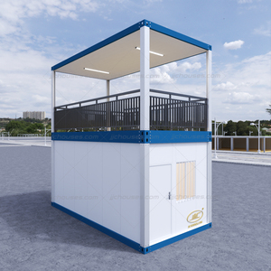 Personalizzabile mobile rapido montaggio prefabbricato casa Flat Pack contenitore casa con wc per il progetto - Product Image 2