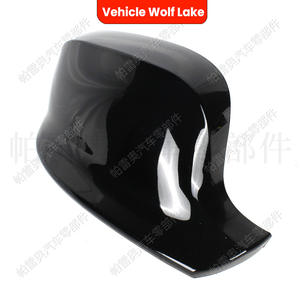 Carcasa de espejo retrovisor para vehículo Wolf Lake, para Bmw X3 F25 X5 F15 2014-2018, ABS negro, lado derecho e izquierdo - Product Image 3