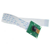 Raspberry Pi Kamera modul 5MP OV5647 Webcam kamera Video kamera antarmuka CSI dengan 15CM FFC pita kabel datar fleksibel