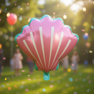 Globo Metálico de Papel de Aluminio para Fiestas, Color Rosa Concha, 54 cm, Decoración para Fiestas de Cumpleaños Infantiles - Product Image 3