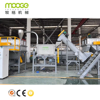 Máquina Automática de Reciclaje de Plástico PP HDPE, Lavadora de Gran Capacidad para Botellas de Plástico