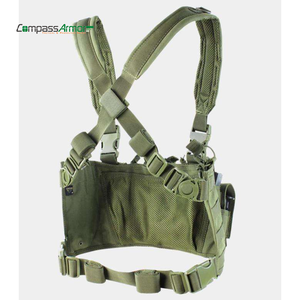 Arnés táctico multifuncional de liberación rápida con sistema MOLLE para entrenamiento de CS en exteriores. - Product Image 4