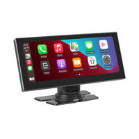 Pantalla Grande de 10.26 Pulgadas, Pantalla Táctil Portátil, Reproductor Multimedia con Carplay y Android Auto, Pantalla Inalámbrica para Automóvil
