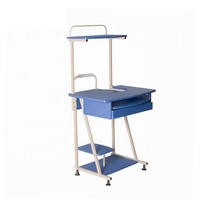 Table bleue de style simple de haute qualité Table d'ordinateur de bureau blanche et noire Table d'ordinateur pour enfants