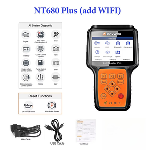 Foxwell NT680 PLUS WIFI 2025 – Mise à jour du NT680 Pro – Outil OBDII toutes fonctions avec fonctions spéciales – NT680 Plus avec Wi-Fi intégré - Product Image 2