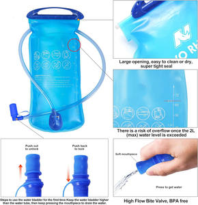 <span class=keywords><strong>Sac</strong></span> d'hydratation léger Rave femmes hommes cyclisme randonnée <span class=keywords><strong>sac</strong></span> à <span class=keywords><strong>dos</strong></span> avec vessie d'eau - Product Image 5