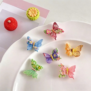 Wholesale Colorful Floral 3D Resin Magnetic Refrigerator <b>Sticker</b> Fridge Magnet Cute Home Decor Gift - Product Image 3