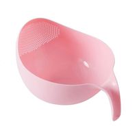 Plastic Rijstbonen Erwten Wasfilter Zeef Zeef Afvoer Fruitgroente Reinigingsgadget Keukenaccessoires