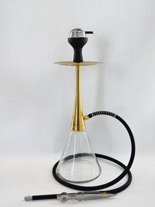 Cachimba de aleación de aluminio estilo árabe, juego de cachimba de vidrio para tienda, muebles de salón, bar, restaurante, cafetería, club, fiesta, para fumar shisha - Product Image 5