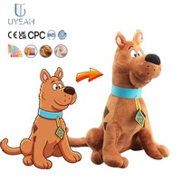 Uyeah OEM/ODM Peluche Scooby-Doo personnalisée, jouet en peluche doux, personnage de dessin animé, animal en peluche, chien personnalisé pour les cadeaux d'enfants