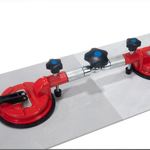 150MM verstellbarer Doppel becher Stein naht Setter Vakuum Saugnapf Glass auger für Marmor Granit Arbeits platte Nivel lier werkzeug - Product Image 5