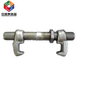 Expédition <span class=keywords><strong>d</strong></span>'<span class=keywords><strong>arrimage</strong></span> pièces 280mm pont pinces moulage en coin de conteneur raccord - Product Image 1