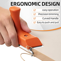 Herramienta industrial para el bricolaje en carpintería: Cepillo manual para recortar bordes, cortador de tiras de borde, cortador para sellado de bordes. OEM/ODM disponible. Duradero.