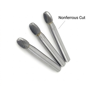 <span class=keywords><strong>SE</strong></span>-5 NF Aluminium Ovaler Hartmetallfräser 1/2" x 7/8" mit 1/4" Schaft für Schleifmaschinen – ideal für anspruchsvolle Metallbearbeitung - Product Image 2