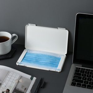 High Quality Plastic Portable Case Holder <b>Container</b> Disposable Mask Storage Box Face Mask Holder Box for Kids and Adults - Product Image 5
