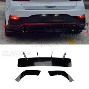 Kit carrosserie pour Hyundai I30N 2020+ : lèvre de pare-chocs arrière, séparateur de pare-chocs arrière, diffuseur, protection de pare-chocs, accessoires auto - Product Image 2