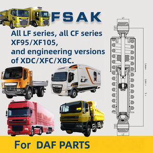 Nuovo Ammortizzatore Posteriore 1282623 360585 755262 1328748 740021 1282624 256260 380585 per <span class=keywords><strong>DAF</strong></span> Serie C95 65 75 <span class=keywords><strong>85</strong></span> - Product Image 3