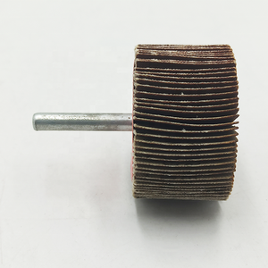 <span class=keywords><strong>Ponceuse</strong></span> à roue à lamelles avec ponçage abrasif à tige pour meuleuse électrique outil rotatif meuleuses à arbre flexible polissage rouille soudure fraise - Product Image 4