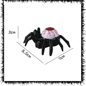 Reloj de Araña Luminoso de Halloween, Lámpara de Ojo, Pulsera, Adorno, Recuerdo para Fiesta Infantil, Accesorio de Cosplay, Truco o Trato - Product Image 2
