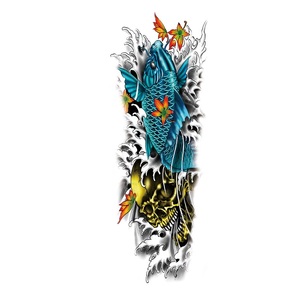 Autocollant de <span class=keywords><strong>tatouage</strong></span> de corps de haute qualité moins cher <span class=keywords><strong>faux</strong></span> <span class=keywords><strong>tatouage</strong></span> de personnalité pour <span class=keywords><strong>homme</strong></span> et femme tatouages temporaires imperméables manche <span class=keywords><strong>bras</strong></span> complet - Product Image 4