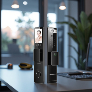 3D nhận dạng khuôn mặt tuya Wifi App Keyless nhập dấu vân tay thẻ nhớ mật khẩu đám mây dữ liệu thông minh khóa cho nhà khách sạn - Product Image 1
