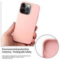 Coque de Téléphone en Silicone Intérieur Microfibre Personnalisable pour iPhone