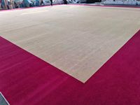 Heißer Verkauf FIG-zertifizierter rhythmischer Boden Artistic Gymnastic Floor Exercise System 14m * 14m 42ft * 54ft gefederter Boden zu verkaufen