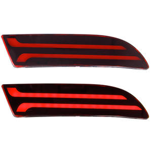 Nouveau réflecteur de pare-chocs LED rouge Wenye pour Avanza 2015-2016, feu stop arrière 12V, mise à niveau de la lumière de freinage - Product Image 2