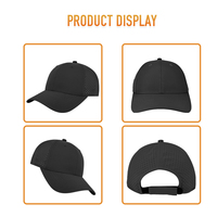 Gorra Snapback Personalizada de Alto Rendimiento, Talla XXL para Cabezas Grandes, Corte Láser de Precisión, Transpirable, de Secado Rápido, con Logotipo 3D, 6 Paneles, Gorra de Béisbol
