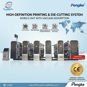 Máquina Automática de Impresión, Ranurado y Troquelado de Alta Velocidad para la Fabricación de Cajas de Cartón Corrugado - Product Image 1