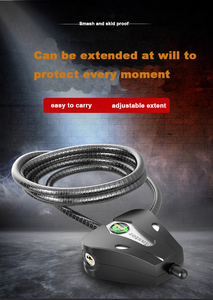 Serrure de caméra de fil de <span class=keywords><strong>chasse</strong></span> camo réglable <span class=keywords><strong>antivol</strong></span> polyvalent extérieur anneau de bande de verrouillage en acier allié de sécurité multifonction - Product Image 3