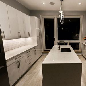 Mueble de Cocina Minimalista con Estantes Abiertos para Espacios Pequeños, Material de Madera y Paneles - Product Image 6