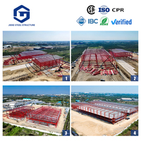 Edificio de Almacenamiento Industrial de Estructura de Acero Prefabricada Grande con Puerta Enrollable para Almacenamiento Industrial y Logística