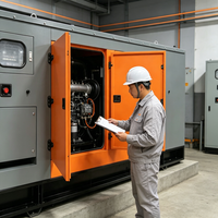 Générateur diesel silencieux 50 kW pour le nettoyage de voitures en libre-service et le gonflage des pneus