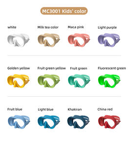 <span class=keywords><strong>Gafas</strong></span> antifugas para niños, <span class=keywords><strong>gafas</strong></span> de buceo, equipo de esnórquel, máscara de buceo de vidrio templado para niños, sin marco - Product Image 6