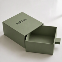 Boîte à tiroir coulissant en carton écologique pour boutique, emballage de vente au détail, boîte cadeau