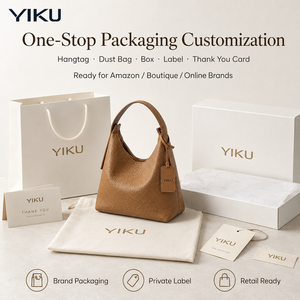 Bolso <span class=keywords><strong>de</strong></span> Mano <span class=keywords><strong>de</strong></span> Cuero Auténtico con Logotipo Personalizado YIKU, Bolso <span class=keywords><strong>de</strong></span> Mensajero <span class=keywords><strong>de</strong></span> Cuero Genuino con Patrón Lichee Vintage <span class=keywords><strong>de</strong></span> Alta Gama para Mujer - Product Image 4