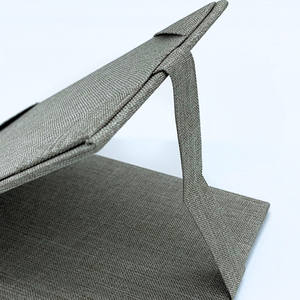 Tarjetas de Menú de Tela para Restaurantes, Soporte de Mesa A5 con 2 Vistas, Cubierta de Menú Tipo Tenda - Product Image 4