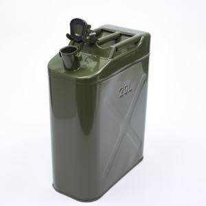 Jerrican de style européen YINXIN, modèle YX-OS, en tôle laminée à froid épaissie de qualité supérieure, 5L/10L/<span class=keywords><strong>20L</strong></span>, avec buse de pressage et protection antirouille - Product Image 1
