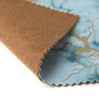 Tissu en velours hollandais imprimé à l'encre chinoise et à la feuille d'or, matériau de rembourrage en polyester de qualité supérieure pour canapé, oreiller, décoration murale