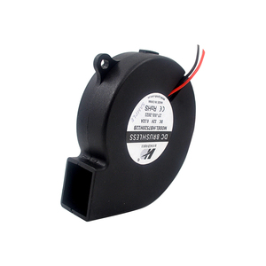 Hangdahui <span class=keywords><strong>Mini</strong></span> Centrífuga DC Ventilador Ventilador 3 polegada Ball Bearing Brushless Alta Velocidade Grande Volume de Ar 7520 BL Free Standing Plastic - Product Image 4