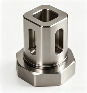 อุปกรณ์เสริมเครื่องจักรกลเหล็กกล้าไร้สนิมที่ผลิตด้วยเครื่อง CNC ความแม่นยำสูง ชิ้นส่วนบูชแบบกลวงหลายขนาด บริการ OEM แบบกำหนดเองตามความต้องการของคุณ - Product Image 1