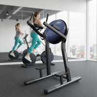 Machine de levage de jambes, entraînement de force Commercial, barres parallèles abdominales verticales