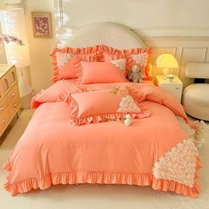 Mới Đến Nhà Máy Cung Cấp Thêu Duvet Cover Bộ Bộ Đồ Giường Đặt Vua Kích Thước Duvet Cover Bộ Đồ Giường Đặt - Product Image 6