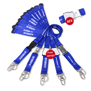 Dây đeo thẻ nhân viên hàng không mini kiểu dây an toàn máy bay Airbus Boeing, không yêu cầu đơn hàng tối thiểu - Product Image 2